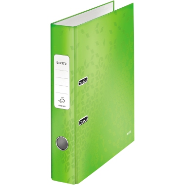 Ordner Leitz WOW 1006 A4 52mm grün metallic