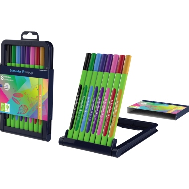 Fineliner Schneider Line up 0,4 8er Etui 0,4