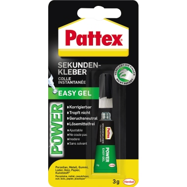 Klebstoff Pattex Sekundenkleber PSPS2 3g Power Easy