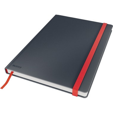 Notizbuch Leitz Cosy B5 dunkelgrau lin. 80 Blatt, 44830089