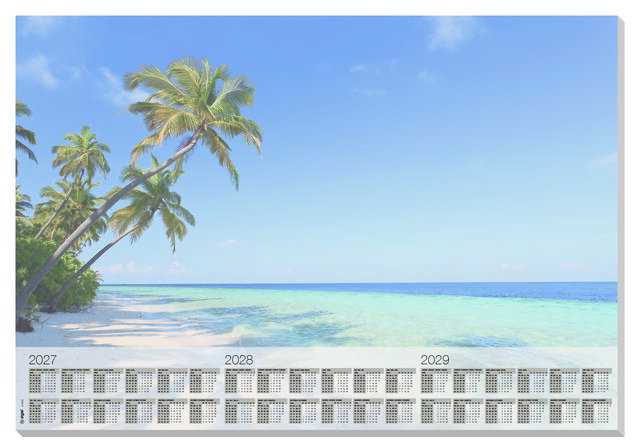 Schreibunterlage Beach 30Bl. 59,5x41 Kal