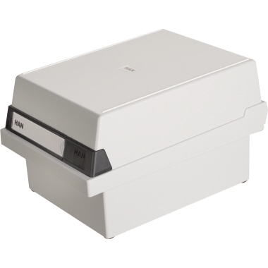 Karteikasten Han 966 A6 quer grau 800 Karten Karteikasten Han 966 A6 quer grau 800 Karten