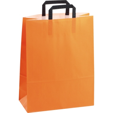 Papiertragetasche 32x42x14cm 80g orange 