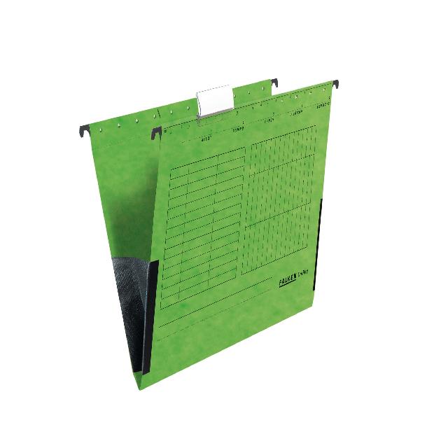 Hängetasche Falken 11288024 grün 5er UniReg  mit Leinenfröschen 230g