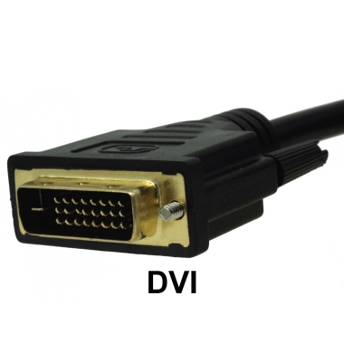 Kabel DVI 24+1 auf DVI 24+1 1m 