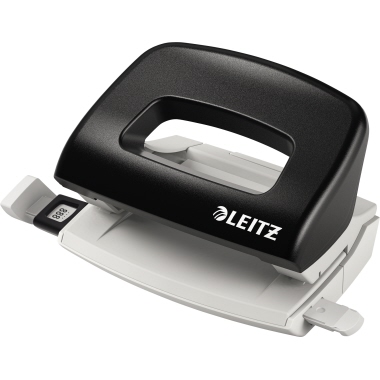 Locher Leitz 5058 schwarz 0,8mm, 8 Blatt