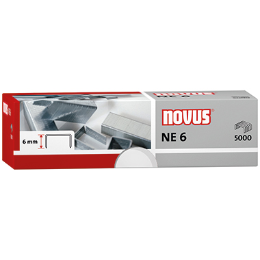 Heftklammer Novus NE6 verzinkt 