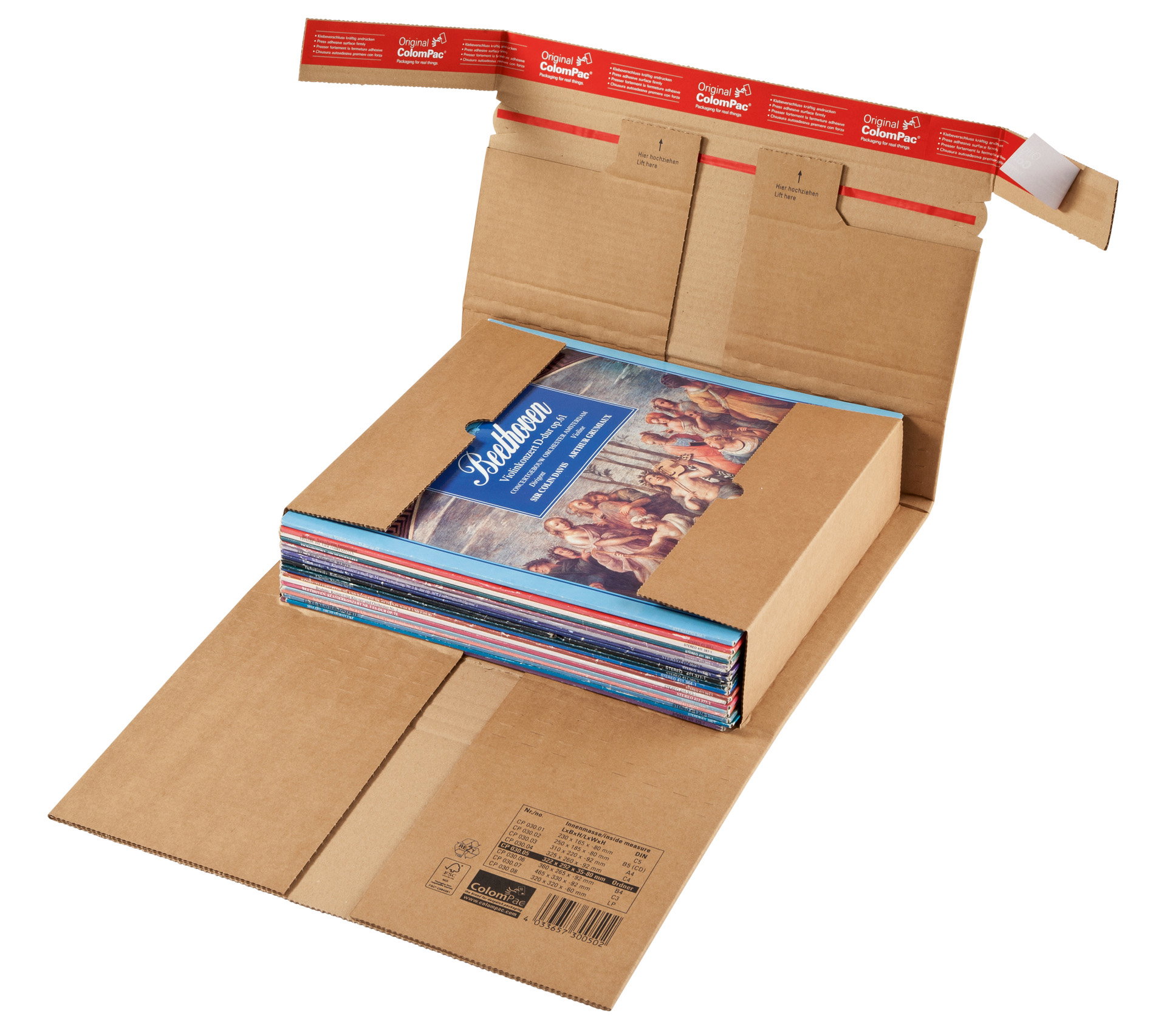 Ordnerverpackung 320x292x80mm 