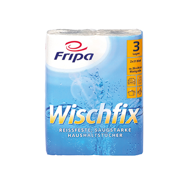 Küchenrolle Fripa 3-lagig 2x51 Blatt 3012011