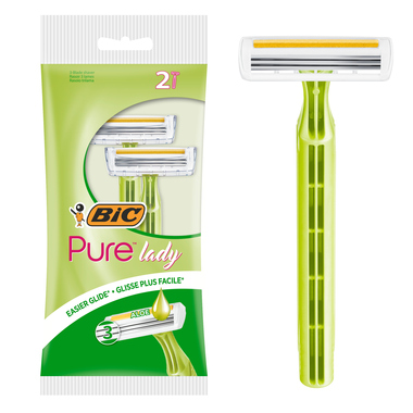 Einwegrasierer BIC Pure Damen 3 Klingen