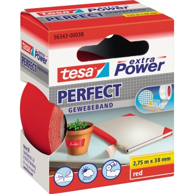 Gewebeband Tesa 56343 2,75mx38mm rot 