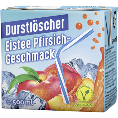 Eistee Durstlöscher Pfirsich 0,5l 