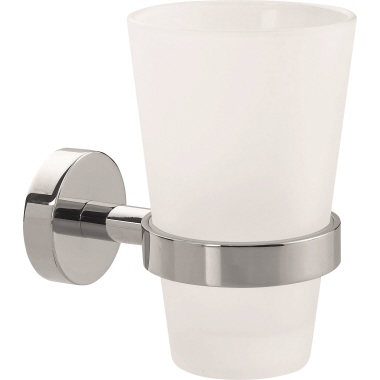 Mundglashalter Tesa Smooz 40327 silber Zur Wandbefestigung