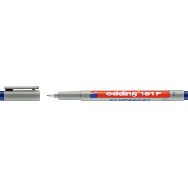 OHP-Marker Edding 151F blau Wasserlöslich, 0,6mm