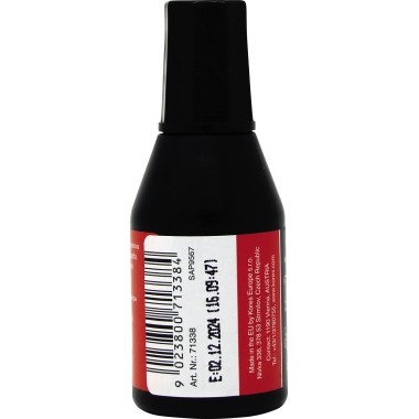 Stempelfarbe schwarz ohne Öl 28ml  Stempelfarbe schwarz ohne Öl 28ml