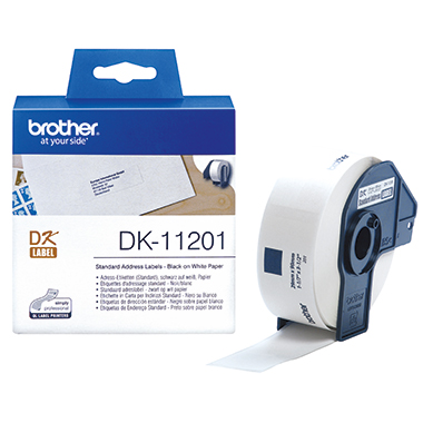Etikett Brother DK11201 29x90mm weiß