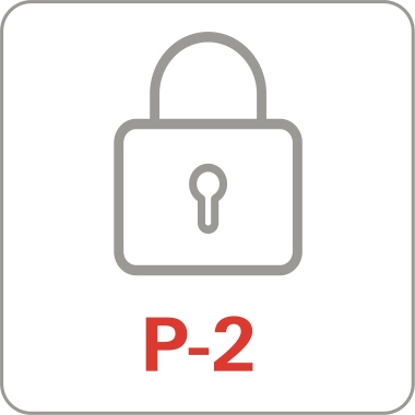 Aktenver. HSM 1910121 P2 3,9mm 25L Securio C18 weiß