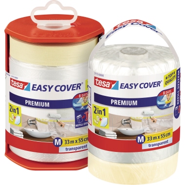 Abdeckfolie Tesa 59177 M 33mx550mm Easy Cover® Preiu inkl. Abroller