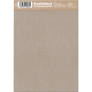 Bastelblock Edding Share 4-0013 A5 mehrfarbig 40 Blatt