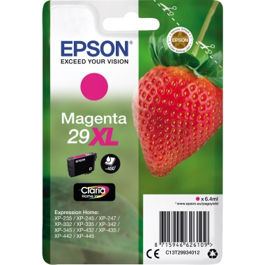 Tintenpa. EPSON 29XL magenta C13t29934012
