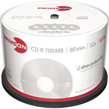 CD-R Primeon 700MB 80Min. 50er Spindel 
