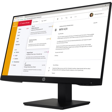 Monitor HP Display P24h schwarz 24"