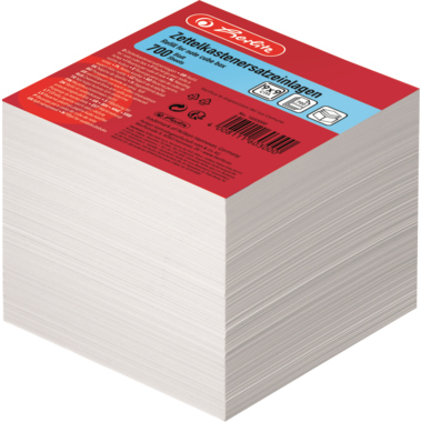 Notizzettel 9x9cm 700Bl. lose weiß 