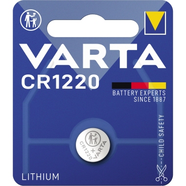 Knopfzelle Varta CR1220 Lithium 