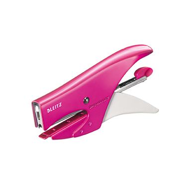 Heftzange Leitz 55311023 WOW 15Bl No10 pink