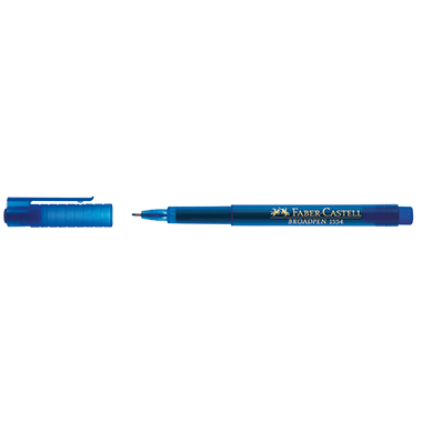 Feinschreiber Castell 1554 Broadpen blau 0,8mm