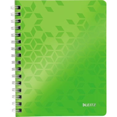 Collegeblock Leitz WOW 4641 A5 grün kariert