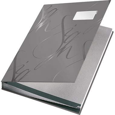 Unterschriftsmappe Leitz 5745 A4 grau 