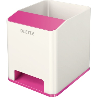 Stifteköcher Leitz 53631023 WOW ws/pk weiß/pink