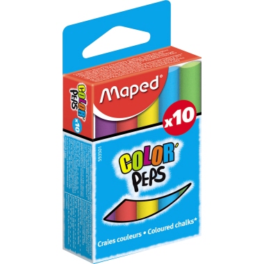 Kreide Maped M593501 rund sortiert 