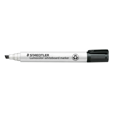 Boardmarker Staedtler 351B 2-5mm schwarz Keilspitze, Schaft Und Kappe Aus Pp, N