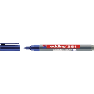 Boardmarker Edding 361 blau 1mm, Rundspitze