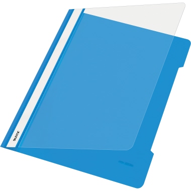 Schnellhefter Leitz 4191 PVC A4 hellblau