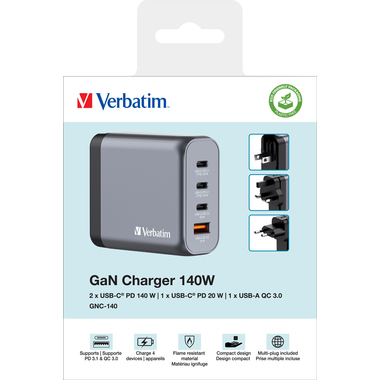 Ladeadapter Verbatim 32203 GNC-140 140W 
