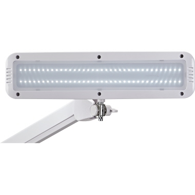 LED Tischleuchte MAULintro 8205802 weiß, dimmbar, Klemmfuß