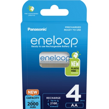 Akku Panasonic eneloop AA 2.000mAh 4 Stk 