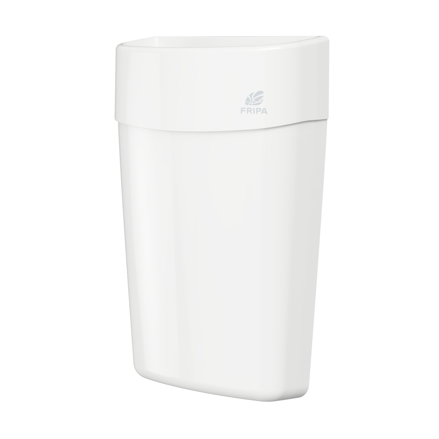 Abfalleimer Fripa 25L 2340051 weiß Kunststoff 64,5x37,5x20 cm Wandmontage