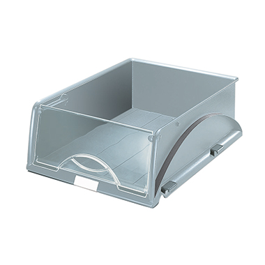 Briefkorb Leitz 5231 Sorty A4/C4 grau 