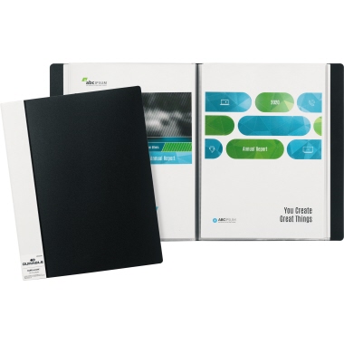 Sichtbuch Durable 2423 A4 schwarz 