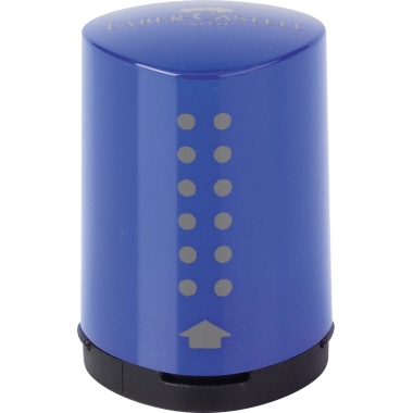 Spitzerdose Castell 183710 einfach Mini Grip 2001, blau, rot sortiert