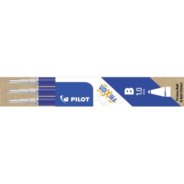 Tintenrollermine Pilot 2259 BLSFR10 blau Strichbreite 1,0mm 3er Set