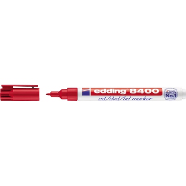 CD-Marker Edding 8400 0,5-1mm rot 