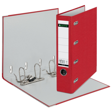 Doppelordner Leitz 1012 75mm rot Plastik