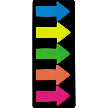 Haftmarker ALCOfix 6836 25x45mm Pfeile Blau, Gelb, Grün, Orange, Pink