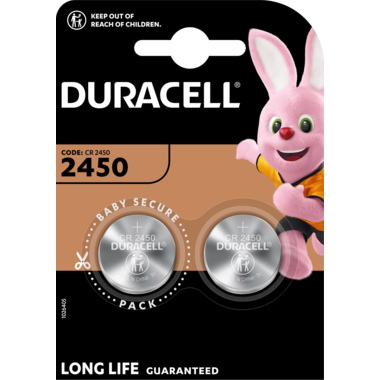 Batterie Duracell CR2450 3V 2 ST. 