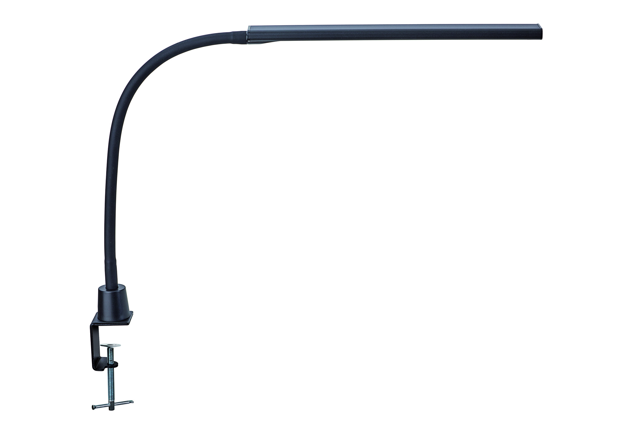 LED-Tischleuchte MAULpirro 8202690 schw Klemmfuß
